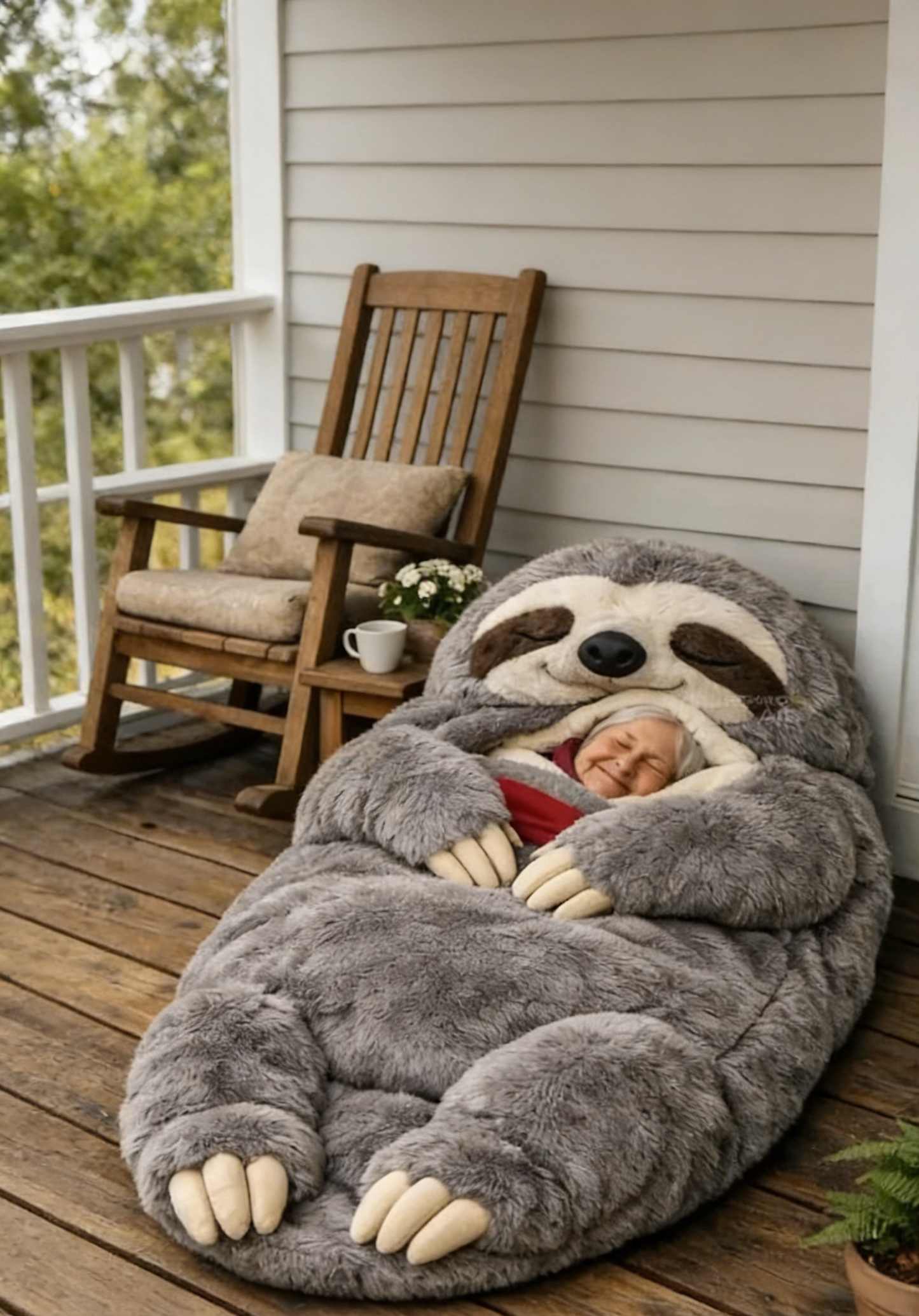 🔥Hot Sale 49% off🌟 Fluffy sleeping bag– Soft, Warm & Purrfectly Cozy😴💤