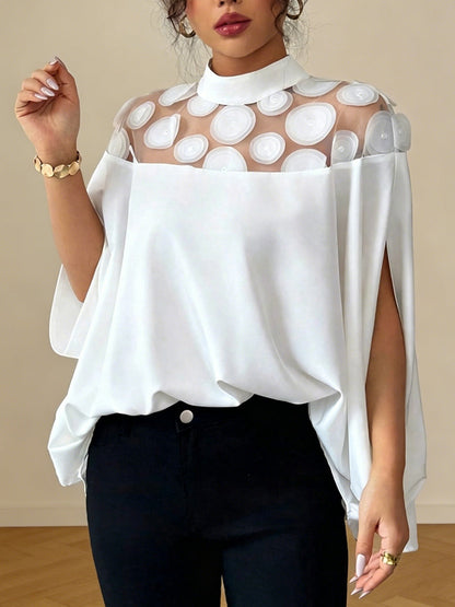 🔥Summer Arrivals🌟Women's Mesh Off-shoulder Top