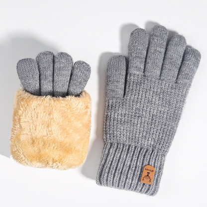 🔥𝗖𝗹𝗲𝗮𝗿𝗮𝗻𝗰𝗲 𝗦𝗮𝗹𝗲🌟Cozy Winter Gloves With Fuzzy Cuff