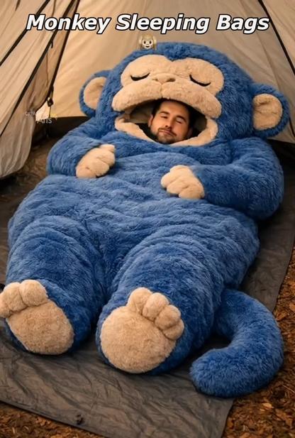 🔥Hot Sale 49% off🌟 Fluffy sleeping bag– Soft, Warm & Purrfectly Cozy😴💤