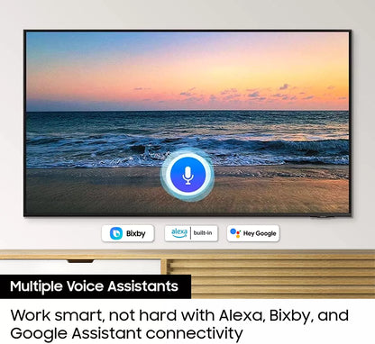85-Inch Class Crystal 4K UHD AU8000 Series HDR, 3 HDMI Ports, Motion Xcelerator, Tap View, PC on TV, Q Symphony, Smart TV with Alexa Built-In (UN85AU8000FXZA, 2021 Model)