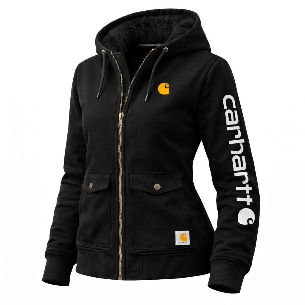 🔥𝗖𝗹𝗲𝗮𝗿𝗮𝗻𝗰𝗲 𝗦𝗮𝗹𝗲🌟Women's Color Block Hooded Sherpa Lined Jacket