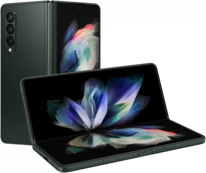 Galaxy Z Fold 3 5G Factory Unlocked Android Cell Phone US Version Smartphone Foldable Dual Screen Under Display Camera 256GB Storage, Phantom Black (Renewed)