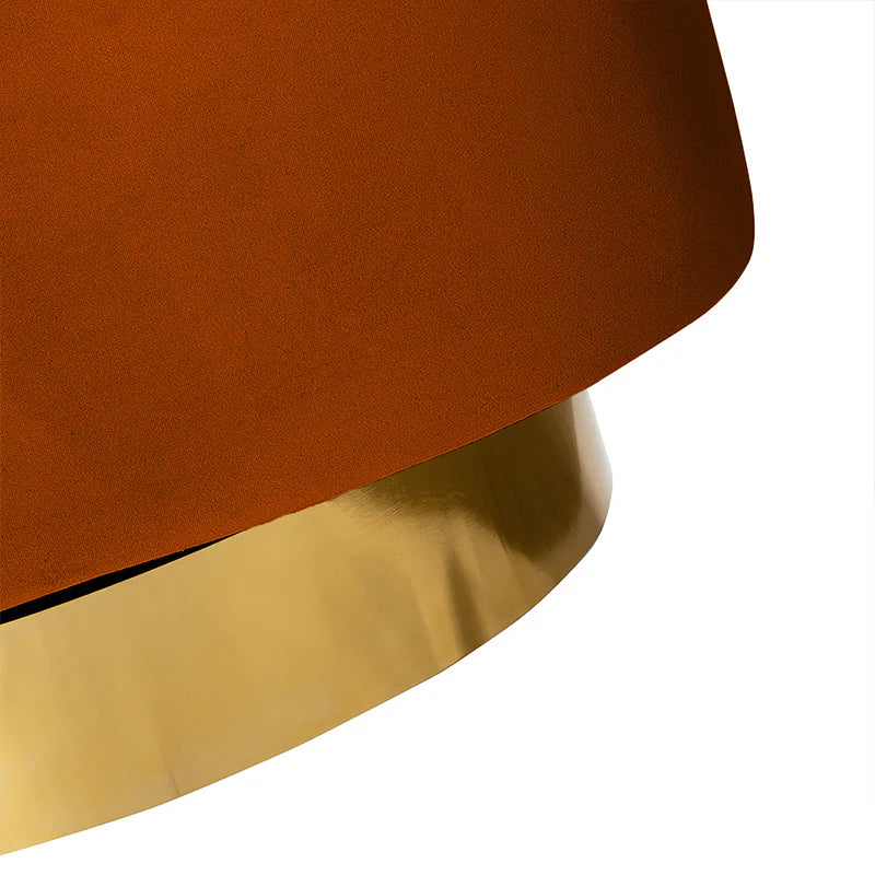 Agata Velvet Swivel Barrel Armchair