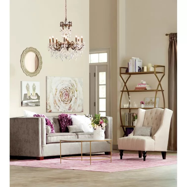 Danni Upholstered Wingback Chair