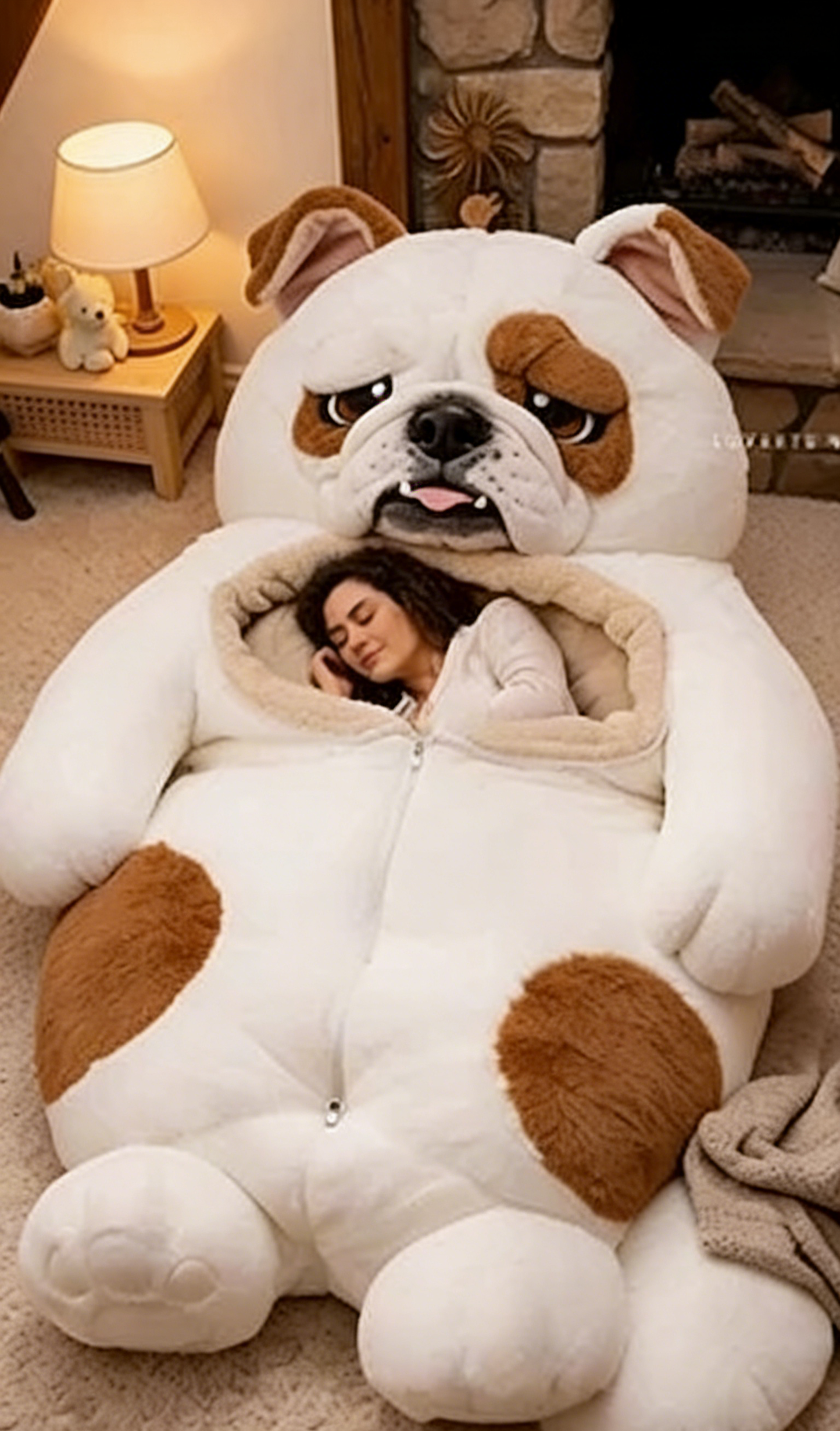 🔥Hot Sale 49% off🌟 Fluffy sleeping bag– Soft, Warm & Purrfectly Cozy😴💤