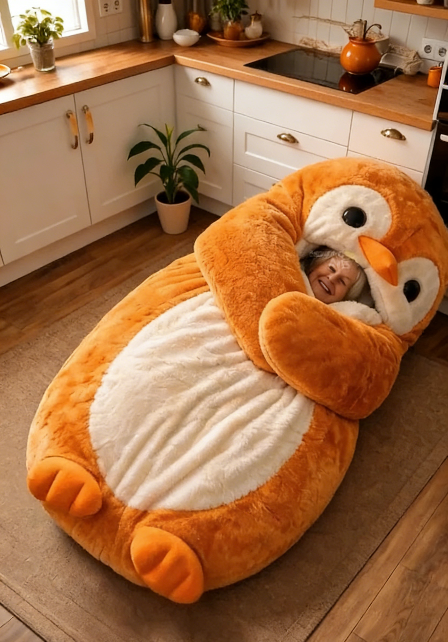 💤Sleep Like a Star—49% OFF!💤 This Fluffy Sleeping Bag is Your Ticket to Cloud-Nine Comfort! 🌟🛌