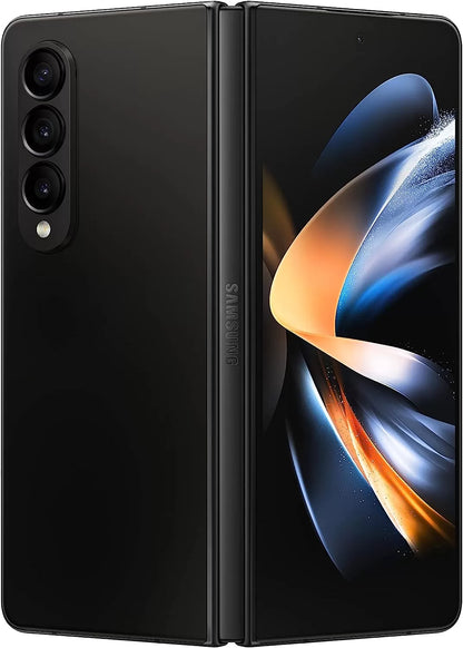 Galaxy Z Fold 4 Cell Phone, Factory Unlocked Android Smartphone, 256GB, Flex Mode, Hands Free Video, Multi Window View, Foldable Display, S Pen Compatible, US Version, 2022, Beige