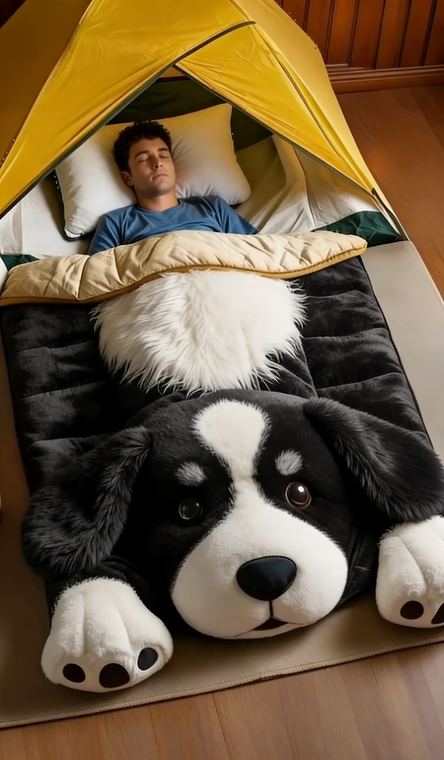🔥HOT DEAL: 49% OFF!🔥 Wrap Yourself in Warmth with Our Dreamy Fluffy Sleeping Bag! ❄️➡️🌞