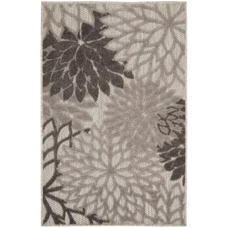 Rosario Navy/Ivory/Taupe Indoor/Outdoor Rug