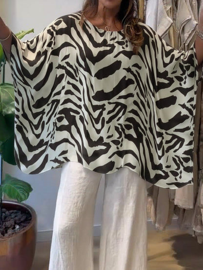 🔥Summer Arrivals🌟Loose-fitting Casual Printed Top