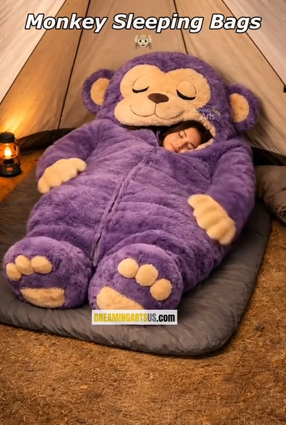 🔥Hot Sale 49% off🌟 Fluffy sleeping bag– Soft, Warm & Purrfectly Cozy😴💤