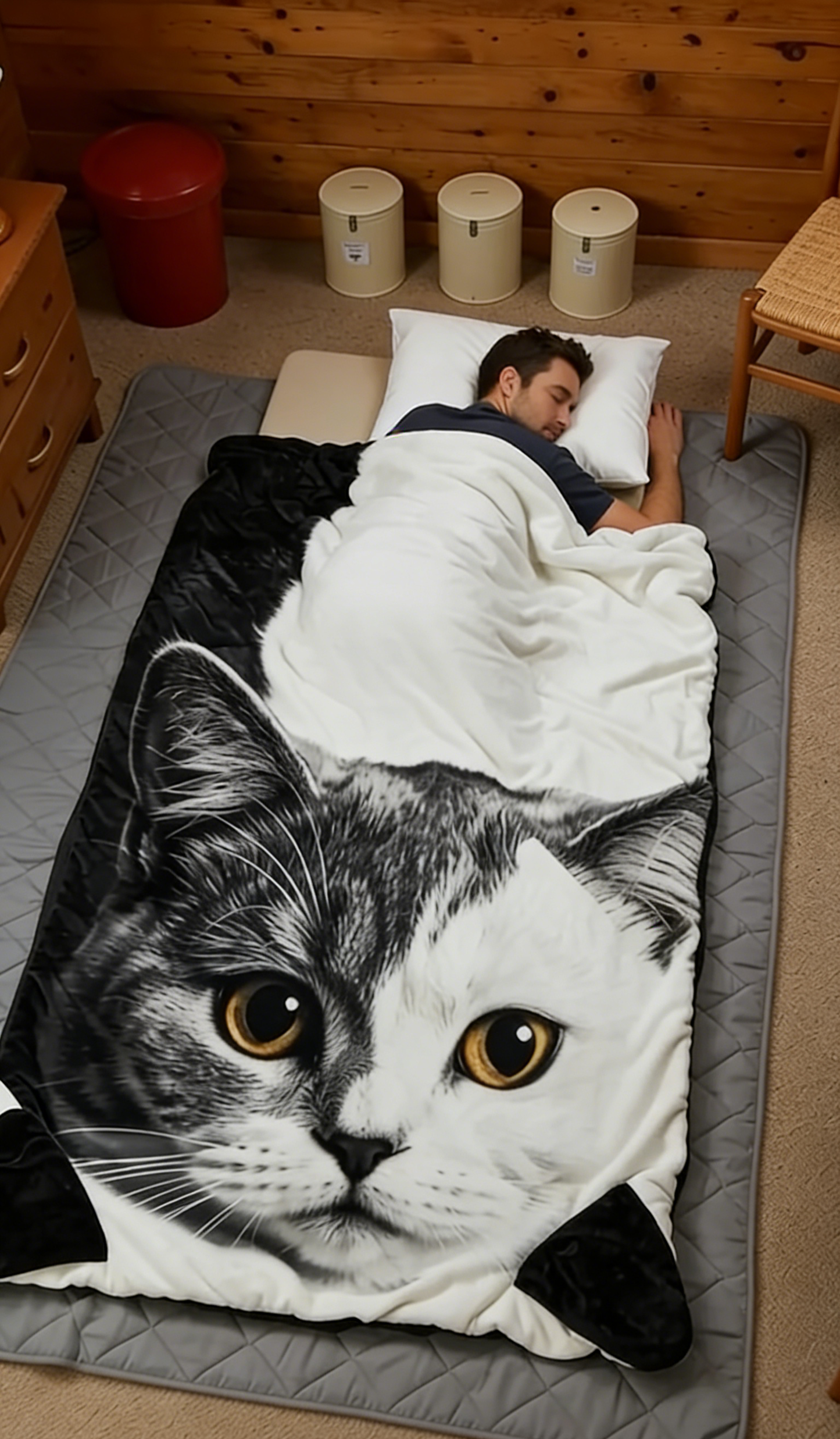 🎁Treat Yourself: 49% OFF Luxury!🎁 Wrap Up in Our Insanely Soft Fluffy Sleeping Bag! 🛌💎