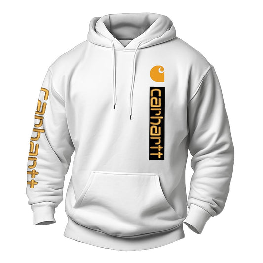 🔥𝗖𝗹𝗲𝗮𝗿𝗮𝗻𝗰𝗲 𝗦𝗮𝗹𝗲🌟Men's Vintage Letter Print Pocket Long Sleeve Hoodie