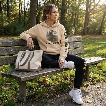 🔥𝗖𝗹𝗲𝗮𝗿𝗮𝗻𝗰𝗲 𝗦𝗮𝗹𝗲🌟Women's Loose-fitting Hooded Sweatshirt + Trousers Set