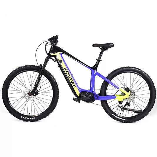 E-Bike ES2725 43V 10.5Ah Carbon Fiber Frame 450W Motor Carbon Fiber Hardtail Electric Bike