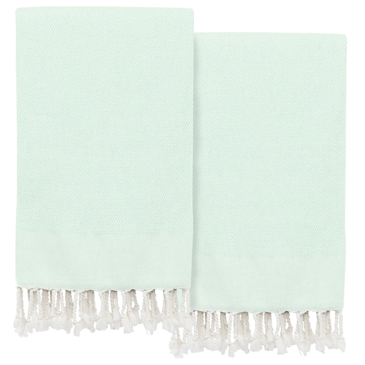 Authentic Hotel and Spa Turkish Cotton Fun in Paradise Pestemal Beach Towel (Set of 2)