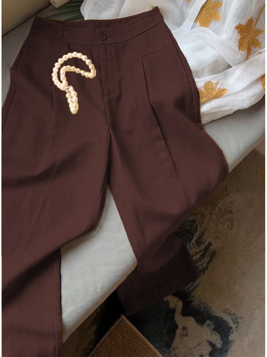 🔥Summer Arrivals🌟Women's Casual Tencel Linen Pants