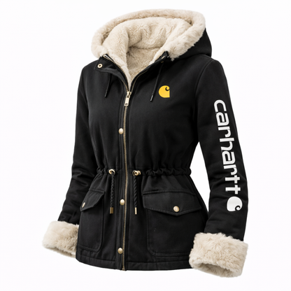 🔥𝗖𝗹𝗲𝗮𝗿𝗮𝗻𝗰𝗲 𝗦𝗮𝗹𝗲🌟Women's Hooded Sherpa Lined Jacket
