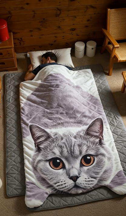 🎁Treat Yourself: 49% OFF Luxury!🎁 Wrap Up in Our Insanely Soft Fluffy Sleeping Bag! 🛌💎