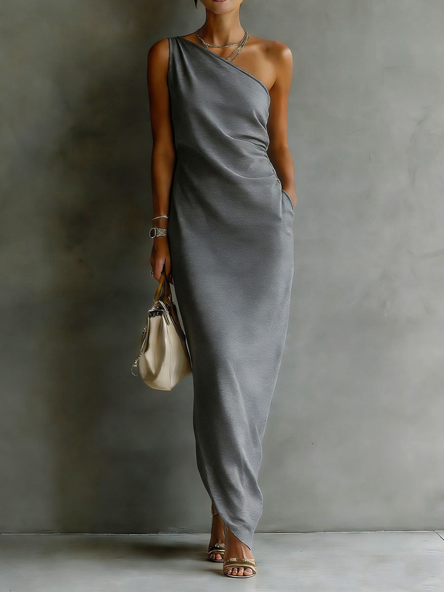 🔥Summer Arrivals🌟Women's Casual Off-the-shoulder Dress