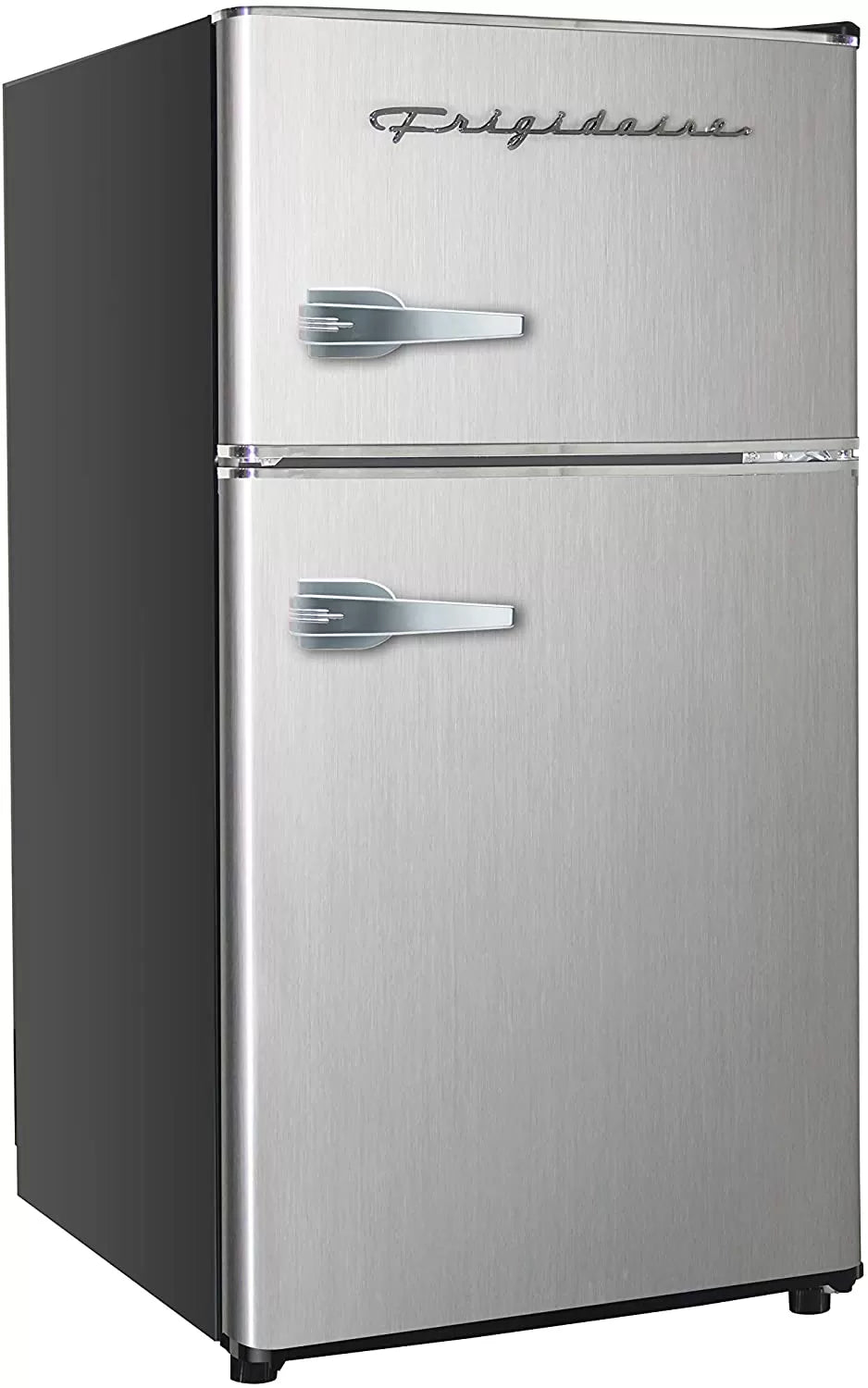 Frigidaire EFR451 2 Door Refrigerator/Freezer, 4.6 cu ft, Platinum Series, Stainless Steel, Double
