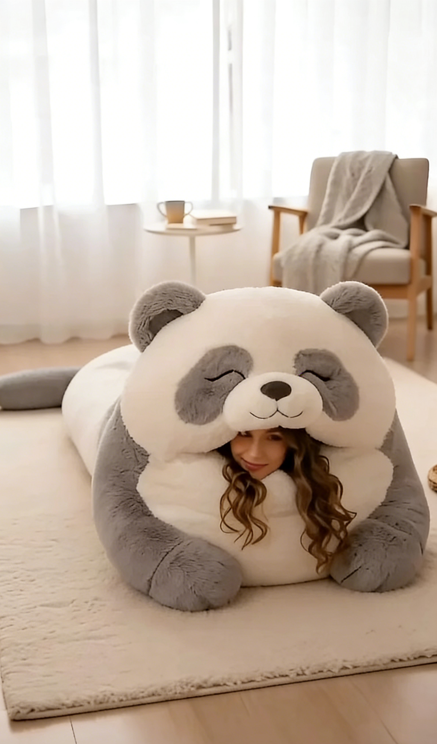🔥Hot Sale 49% off🌟 Fluffy sleeping bag– Soft, Warm & Purrfectly Cozy😴💤