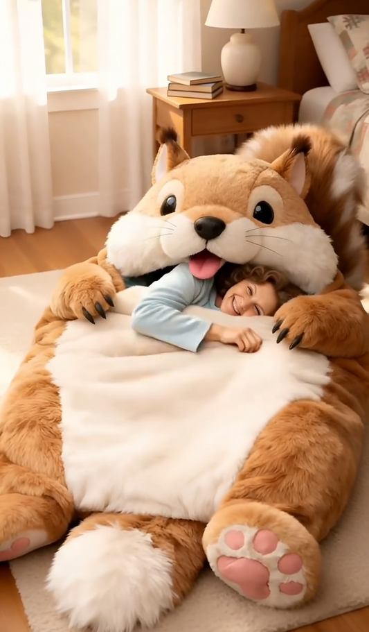 🔥Hot Sale 49% off🌟 Fluffy sleeping bag– Soft, Warm & Purrfectly Cozy😴💤