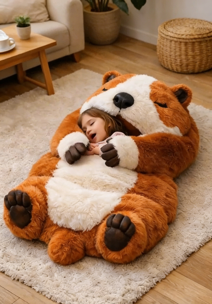 🔥Hot Sale 49% off🌟 Fluffy sleeping bag– Soft, Warm & Purrfectly Cozy😴💤