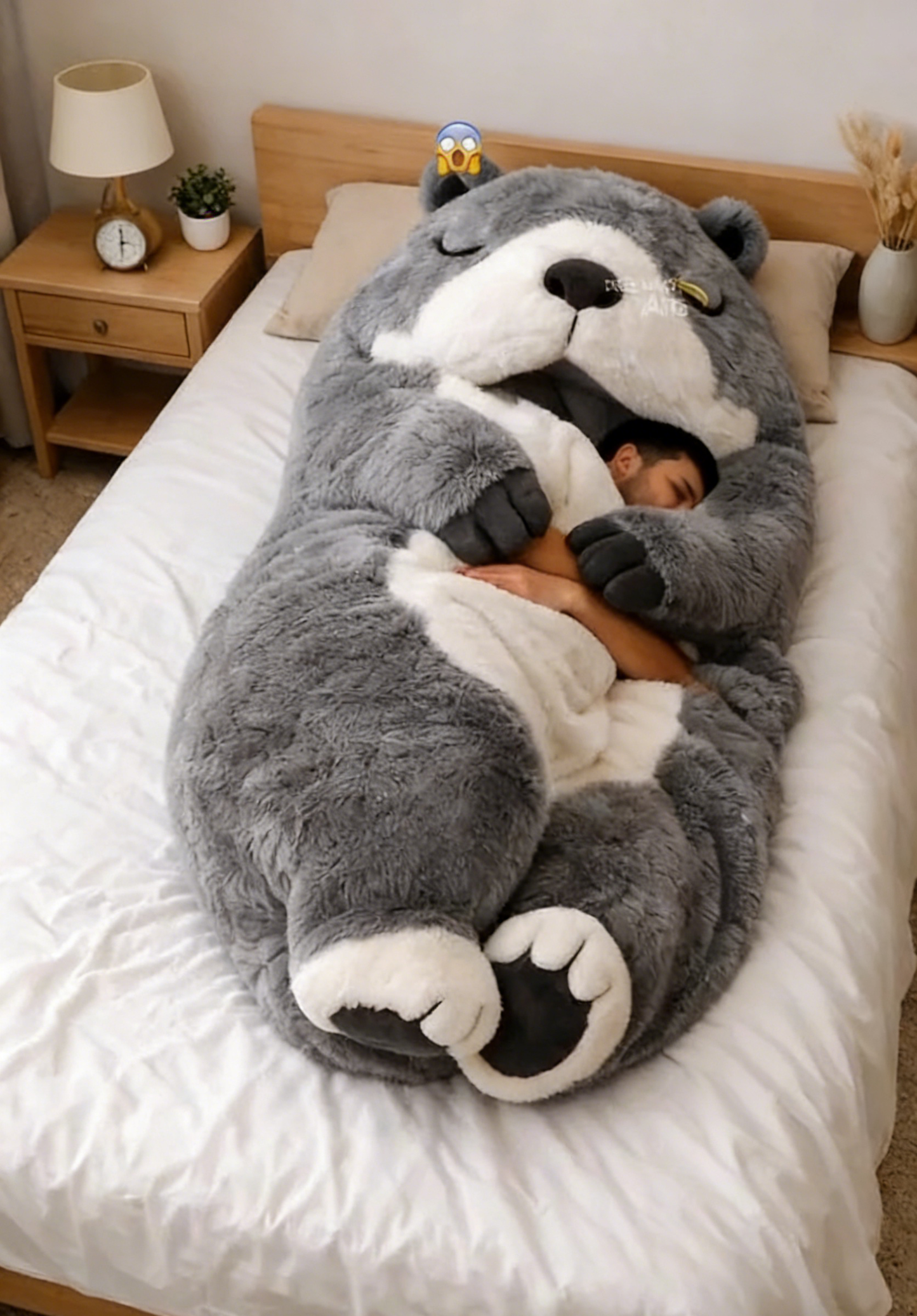 🔥Hot Sale 49% off🌟 Fluffy sleeping bag– Soft, Warm & Purrfectly Cozy😴💤