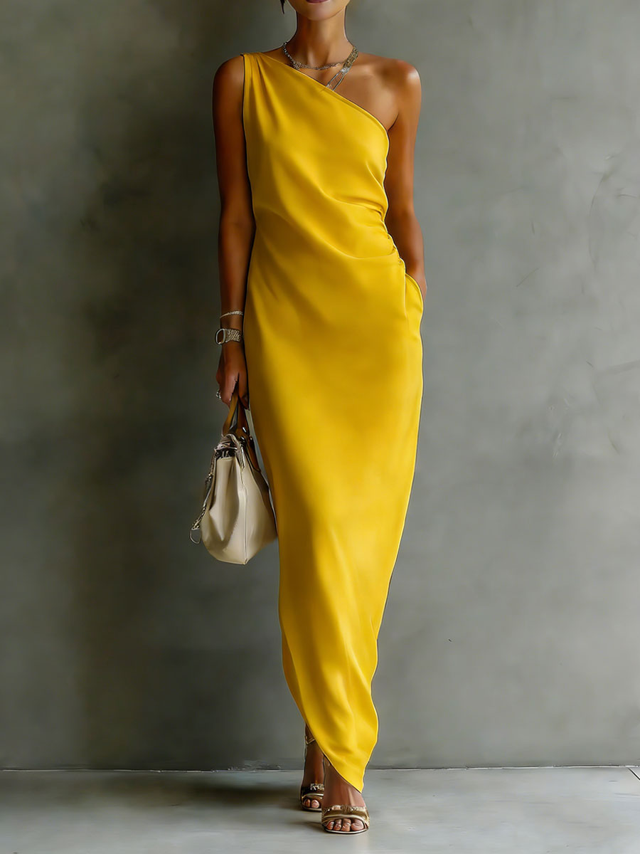 🔥Summer Arrivals🌟Women's Casual Off-the-shoulder Dress