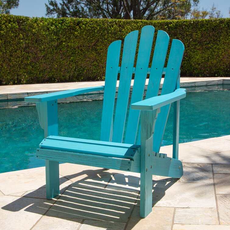 Brently Solid Wood Adirondack Chair