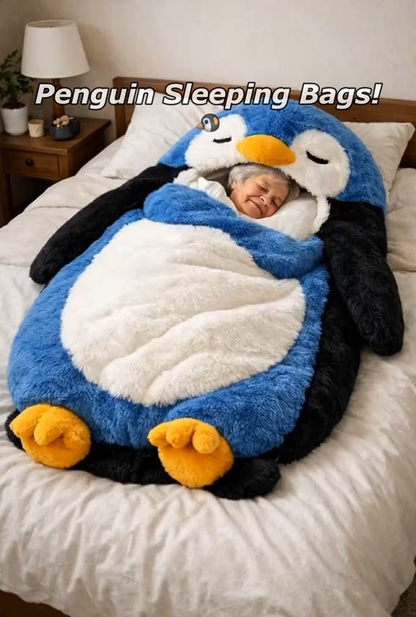 🔥Hot Sale 49% off🌟 Fluffy sleeping bag– Soft, Warm & Purrfectly Cozy😴💤