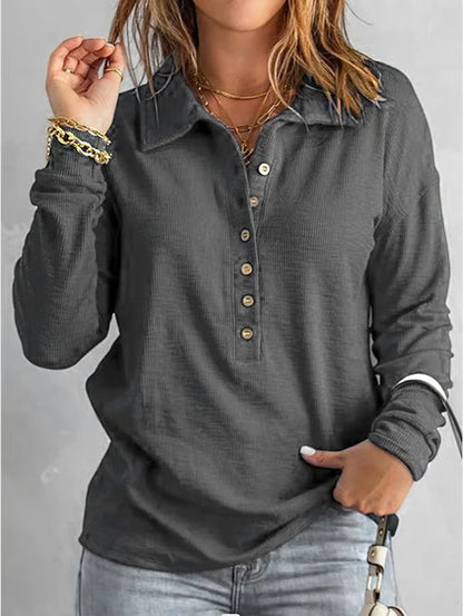 🔥Summer Arrivals🌟Women's Cotton V-Neck Comfortable Shirt